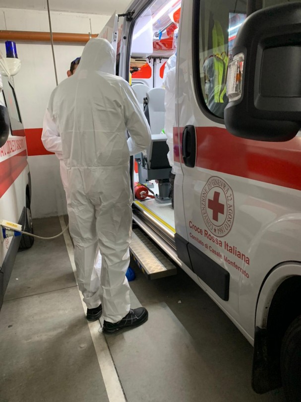 Coronavirus: al via la raccolta fondi della Croce Rossa per la sanificazione dei mezzi